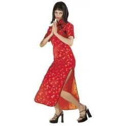 Déguisement Adulte Shanghai Girl Rouge Femme