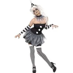 Smiffys COSTUME SINISTRE PIERRETTE
