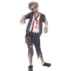 Smiffys COSTUME ZOMBIE ECOLIER ENFANT