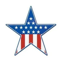 DECOR EN CARTON ETOILE USA