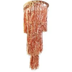 Décoration à Suspendre Lustre Cascade Rose Gold