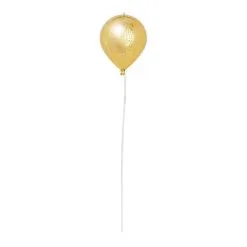DECORATION BALLON VOLANT A SUSPENDRE 20 CM OR
