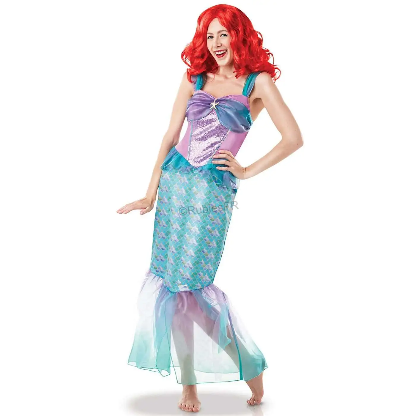 Déguisement Adulte Ariel La Petite Sirène™ 1 Déguisement Adulte Ariel La Petite Sirène™