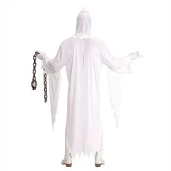 Déguisement Adulte Fantôme Hurlant Blanc -COSTUMED’HALLOWEEN deguisement adulte fantome hurlant blanc farfouil en fete deguisements 31595325