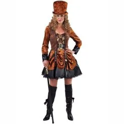 Déguisement Adulte Luxe Steampunk Victorienne Femme