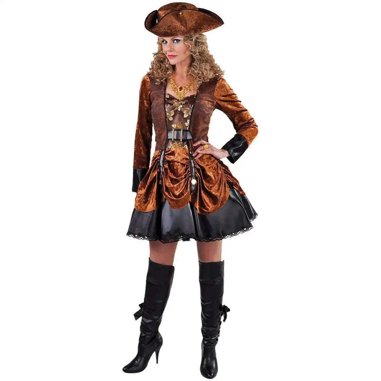 Déguisement Adulte Luxe Steampunk Victorienne Femme 2 Déguisement Adulte Luxe Steampunk Victorienne Femme – Image 2