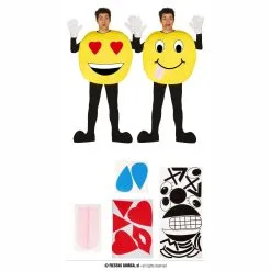 Déguisement Adulte Smiley émoticône Personnalisable