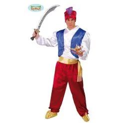 Déguisement Aladdin Prince Oriental Homme -COSTUMED’HALLOWEEN deguisement aladdin prince oriental homme farfouil en fete 30261071