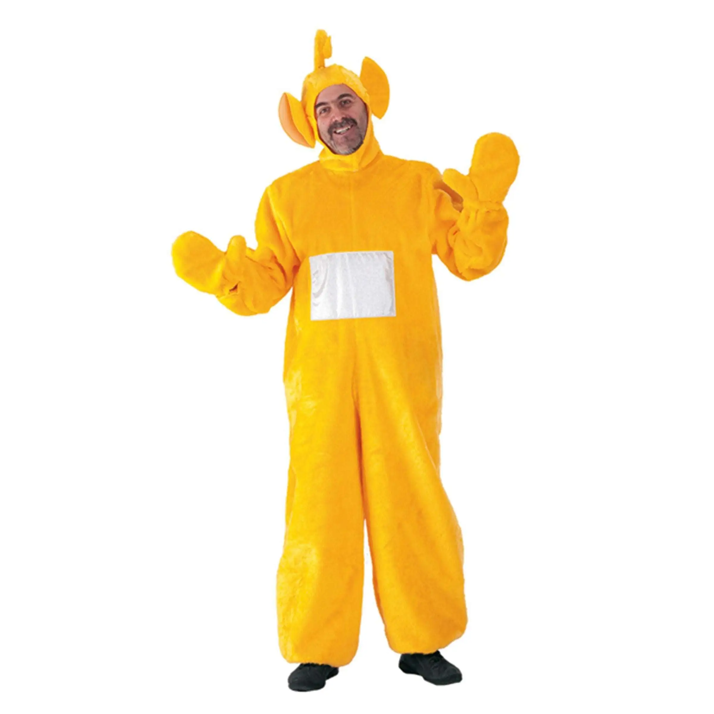 DEGUISEMENT BEBE TELE JAUNE ADULTE 1 DEGUISEMENT BEBE TELE JAUNE ADULTE