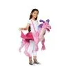 AMSCAN Déguisement "Carry Me" Fillette Dragon Rose 3/8 Ans