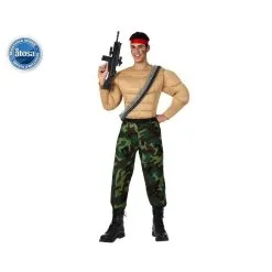 DÉGUISEMENT DE MILITAIRE AVEC MUSCLES