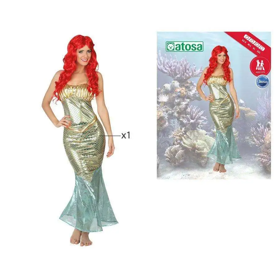 DEGUISEMENT DE PETITE SIRENE ARIEL ADULTE 2 DEGUISEMENT DE PETITE SIRENE ARIEL ADULTE – Image 2