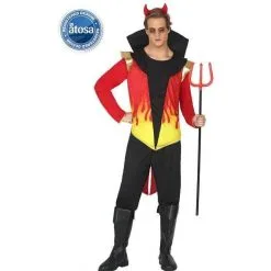 DÉGUISEMENT DÉMON FLAMMES HOMME