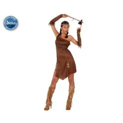DÉGUISEMENT D'INDIENNE MARRON