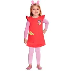 AMSCAN Déguisement Enfant Robe Peppa Pig™