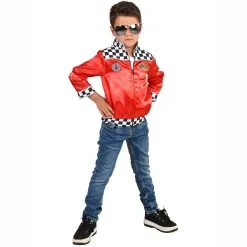 Déguisement Enfant/ado Veste Rouge De Formule 1