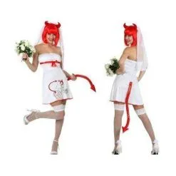 DÉGUISEMENT ENTERREMENT DE VIE DE JEUNE FILLE DÉMON