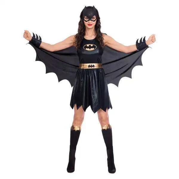 AMSCAN Déguisement Femme Batgirl™ Classique 1 AMSCAN Déguisement Femme Batgirl™ Classique