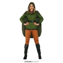 Déguisement Femme D'archer Des Bois Vert