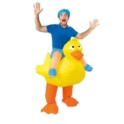 DEGUISEMENT GONFLABLE PETIT CANARD ADULTE