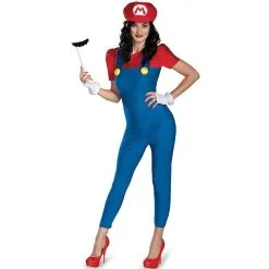 DEGUISEMENT MARIO DELUXE FEMME