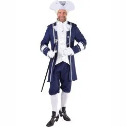 Déguisement Premium Marquis Bleu Homme