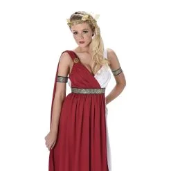 DÉGUISEMENT ROUGE ROMAINE FEMME