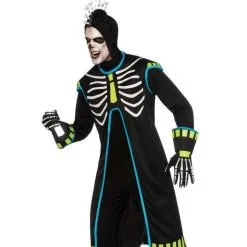 DÉGUISEMENT TECHNO BOY SQUELETTE TAILLE STD