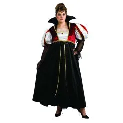 DÉGUISEMENT VAMPIRE ROYALE FEMME PLUS SIZE