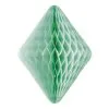 Diamant Alvéolé Vert Céladon 24 Cm