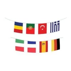 GUIRLANDE 24 PAYS U.E FOOT EURO 2016