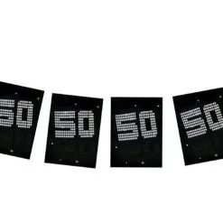 GUIRLANDE 50 ANS VIP 4M