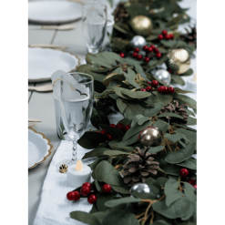 Guirlande De Feuilles D'eucalyptus 1 Mètre -COSTUMED’HALLOWEEN guirlande de feuilles deucalyptus 1 metre farfouil en fete guirlandes fanions et bannieres 31772758