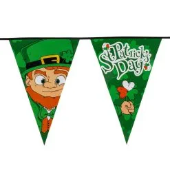 Boland Guirlande De Grands Fanions Leprechaun Saint Patrick