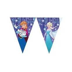 GUIRLANDE FANIONS LA REINE DES NEIGES FROZEN™ 2.30 M X 25 CM