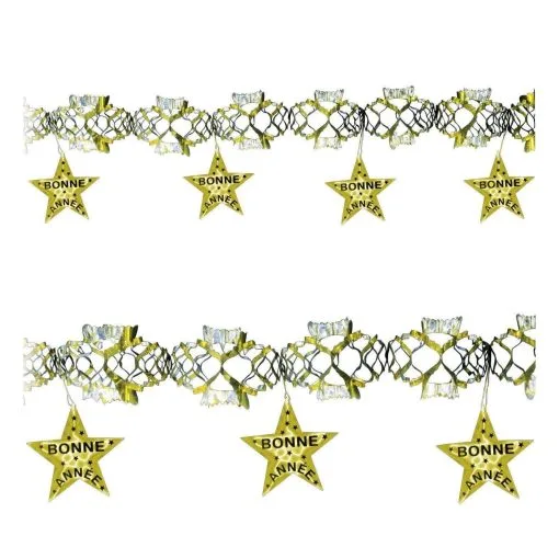 Guirlande Bonne Année Holographique Or 3 Mètres -COSTUMED’HALLOWEEN guirlande laser bonne annee or 3m farfouil en fete 30263728 4585d992 f6e2 41ff ad77 7a02fab08fd2