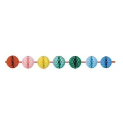 Guirlande Mini-boules Alvéolées Multicolores 3 Mètres