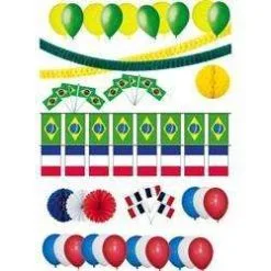 KIT DECORATION FRANCE BRESIL