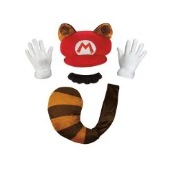 KIT MARIO RACCOON NINTENDO™ ADULTE
