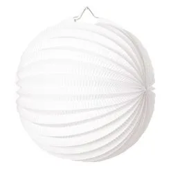 Lampion Ballon Blanc 30 Cm