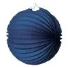 Lampion Ballon Bleu Marine 20 Cm