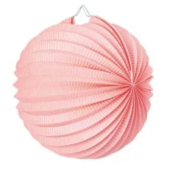 Lampion Ballon Rose Vintage 30 Cm