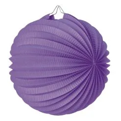 Lampion Ballon Violet 20 Cm