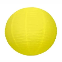 Lanterne Japonaise Jaune 15 Cm