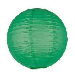 Lanterne Japonaise Verte 15 Cm