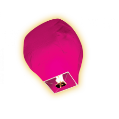 Lanterne Volante Rose Pyragric
