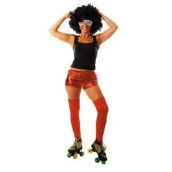 Mini Short Métal Rouge