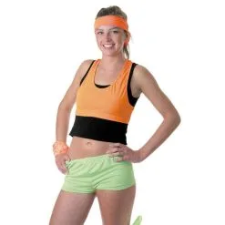 Mini Short Vert Fluo