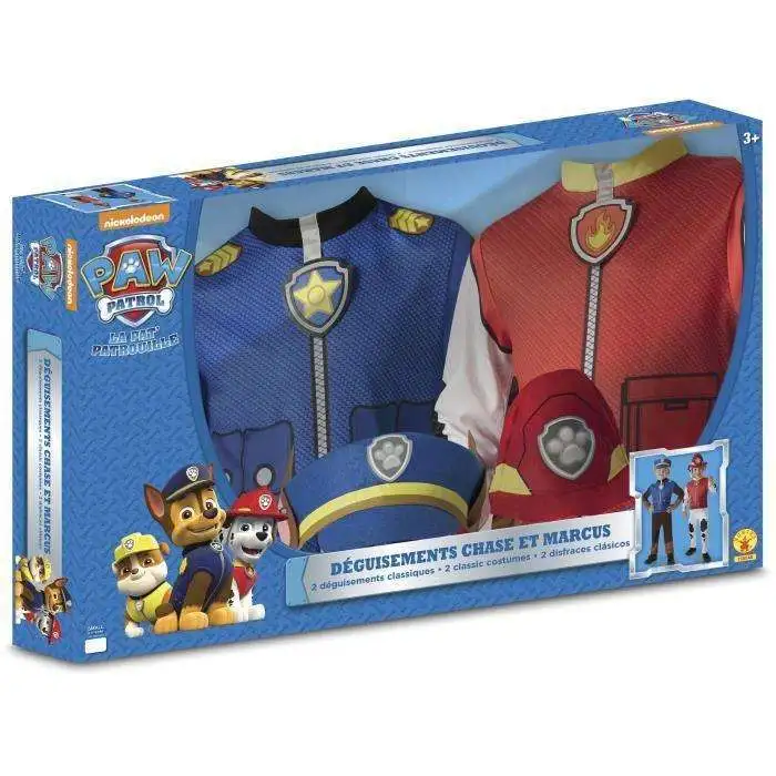 Panoplies Enfant Classique Chase Et Marcus Pat'Patrouille™ 2 Panoplies Enfant Classique Chase Et Marcus Pat'Patrouille™ – Image 2
