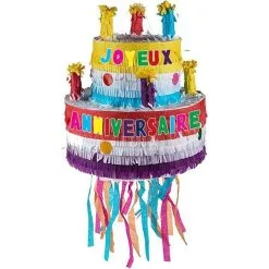 Piñata Gâteau D'anniversaire 31 Cm